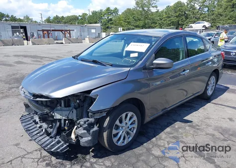 2019 Nissan Sentra Sv from USA, damaged, VIN 3N1AB7AP2KY280390